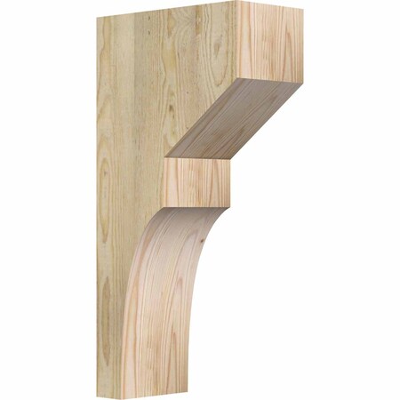 Ekena Millwork Monterey Rough Sawn Corbel, Douglas Fir, 6"W x 12"D x 24"H COR06X12X24MON00RDF